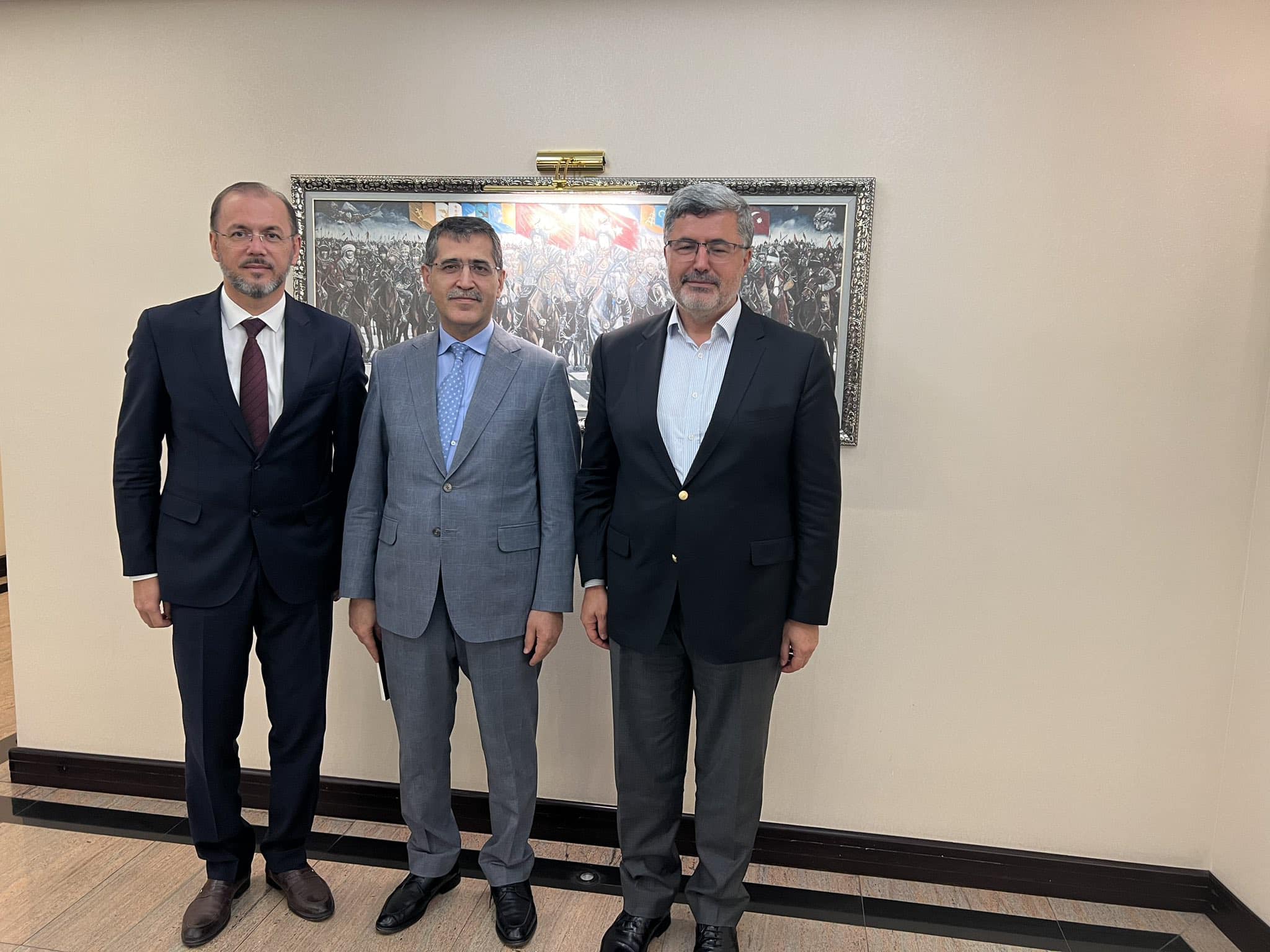 Milletvekili Özkaya ve Prof. Dr. Nurullah Okumuş’tan  Başkan Şenel’e Ziyaret
