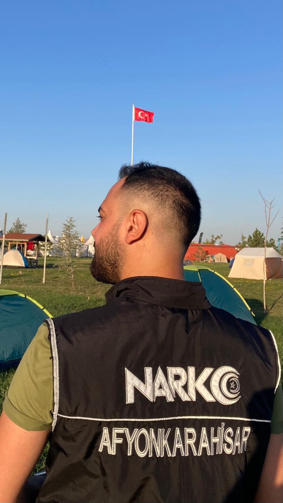 NG Afyon Motofest'te Narkotik Şube Sahada!