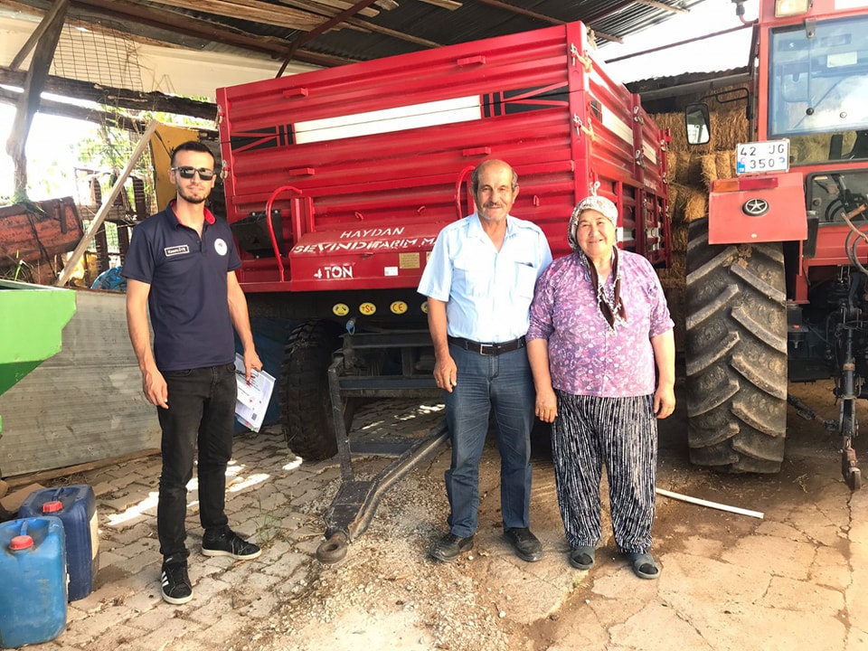 Afyonkarahisar İl Tarım Müdürlüğü’nden KKYDP Denetimi