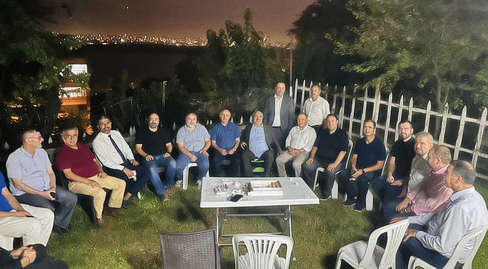 REKTÖR KARAKAŞ SEMAVERDE ÇAY GÖNÜL SOHBETLERİNİN KONUĞU OLDU