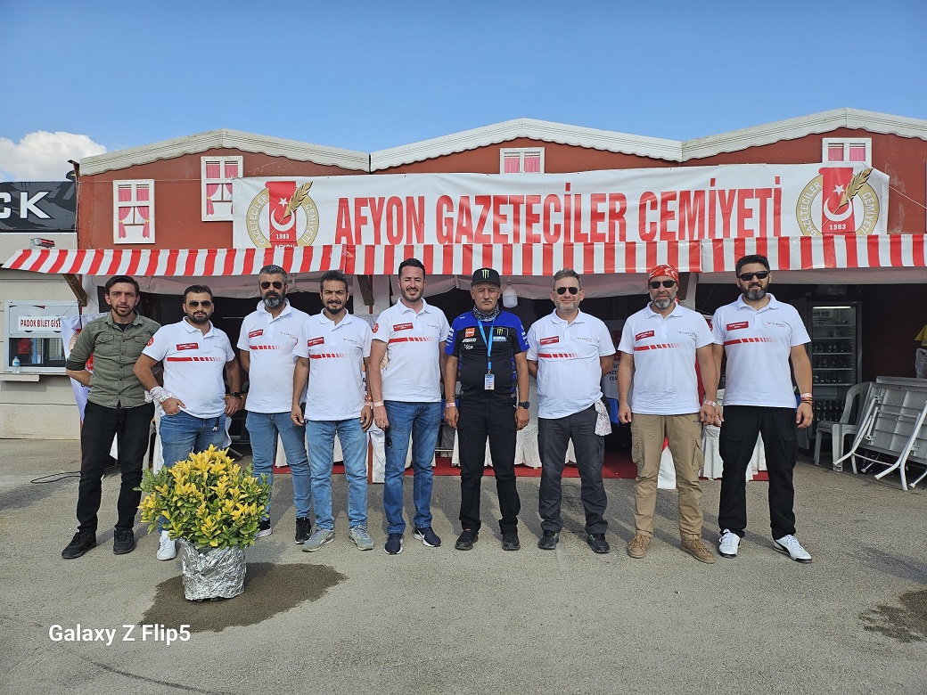 TÜRKSAT RİDERS, AGC  ÇADIRINI ZİYARET ETTİ
