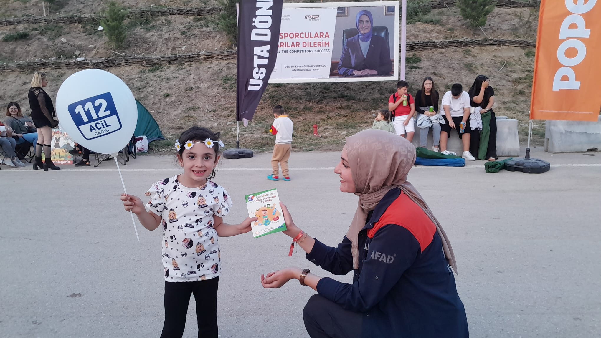 AFAD GÖNÜLLÜLÜĞÜ VE AFET HAZIRLIĞI MOTOFEST'TE TANITILDI