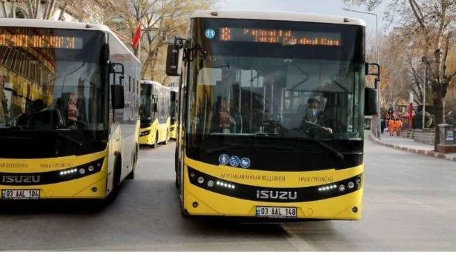 ÇOBANLAR BELEDİYESİ'NDEN OTOBÜS SEFERLERİNDE YENİ DÜZENLEME