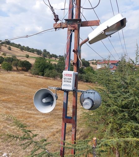 Yeşilhisar Köyü'nde Anons Sistemi Yenilendi