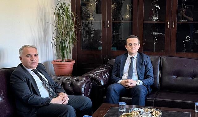 Kaymakam Duru’dan Cumhuriyet Başsavcısı  Vurmaz’a Ziyaret