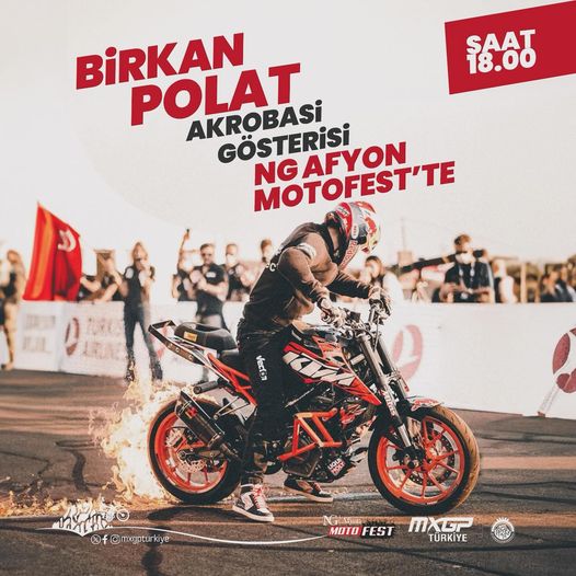 POLAT   AFYONLULARA UNUTULMAZ BİR MOTOR ŞOVU SUNACAK