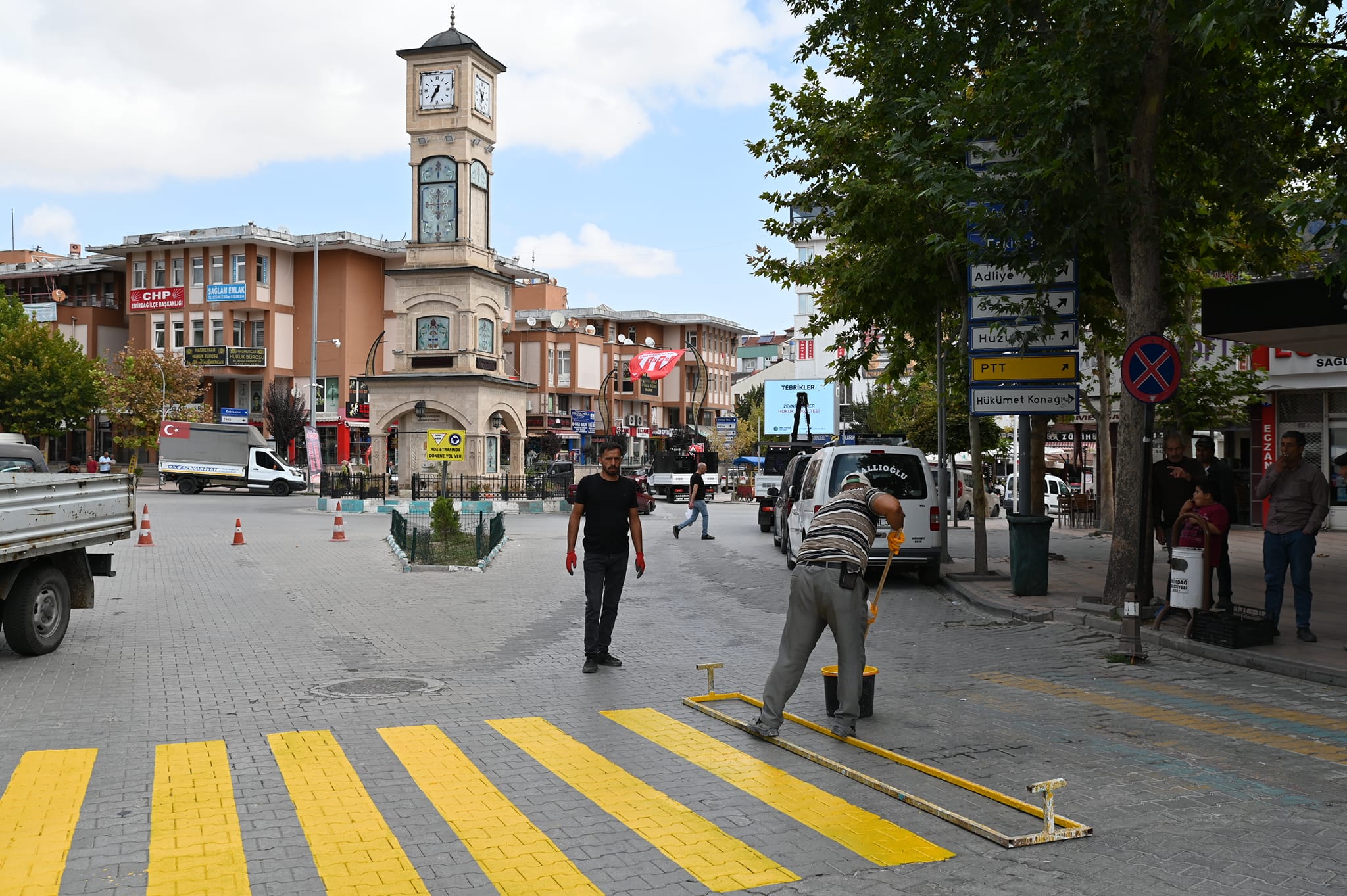 Emirdağ’da Belediye Çalışıyor Öncelik Okul ve Öğrenci Güvenliği