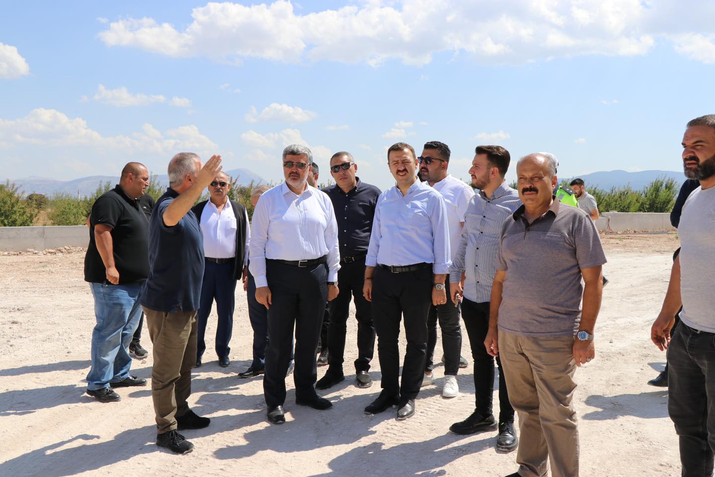 BAŞKAN TOPÇU SANAYİ BÖLGESİNDE İNCELEMELERDE BULUNDU