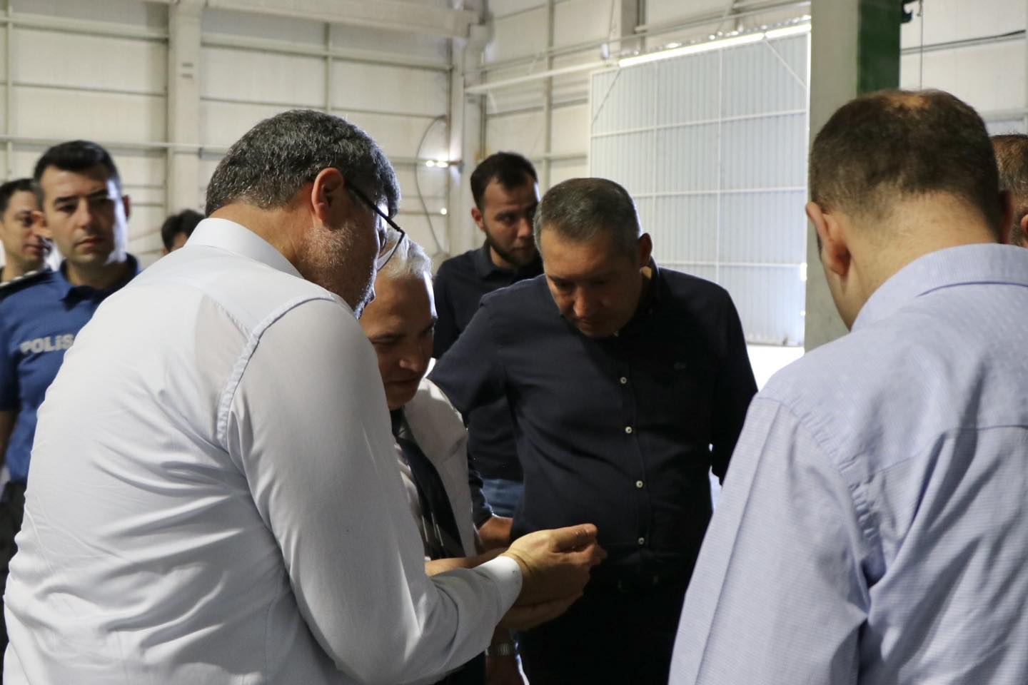 BAŞKAN TOPÇU SANAYİ BÖLGESİNDE İNCELEMELERDE BULUNDU