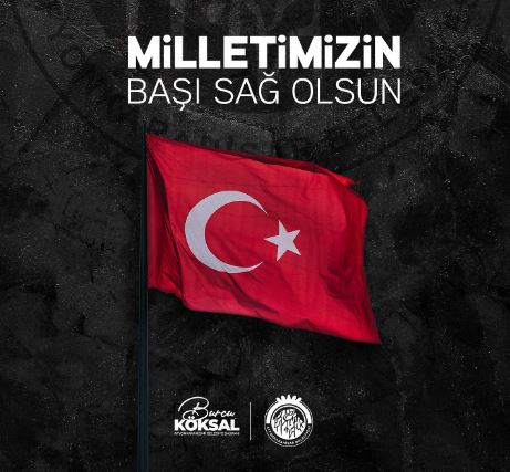 BAŞKAN  KÖKSAL’DAN ŞEHİT ÜSTEĞMEN AYAR İÇİN TAZİYE MESAJI
