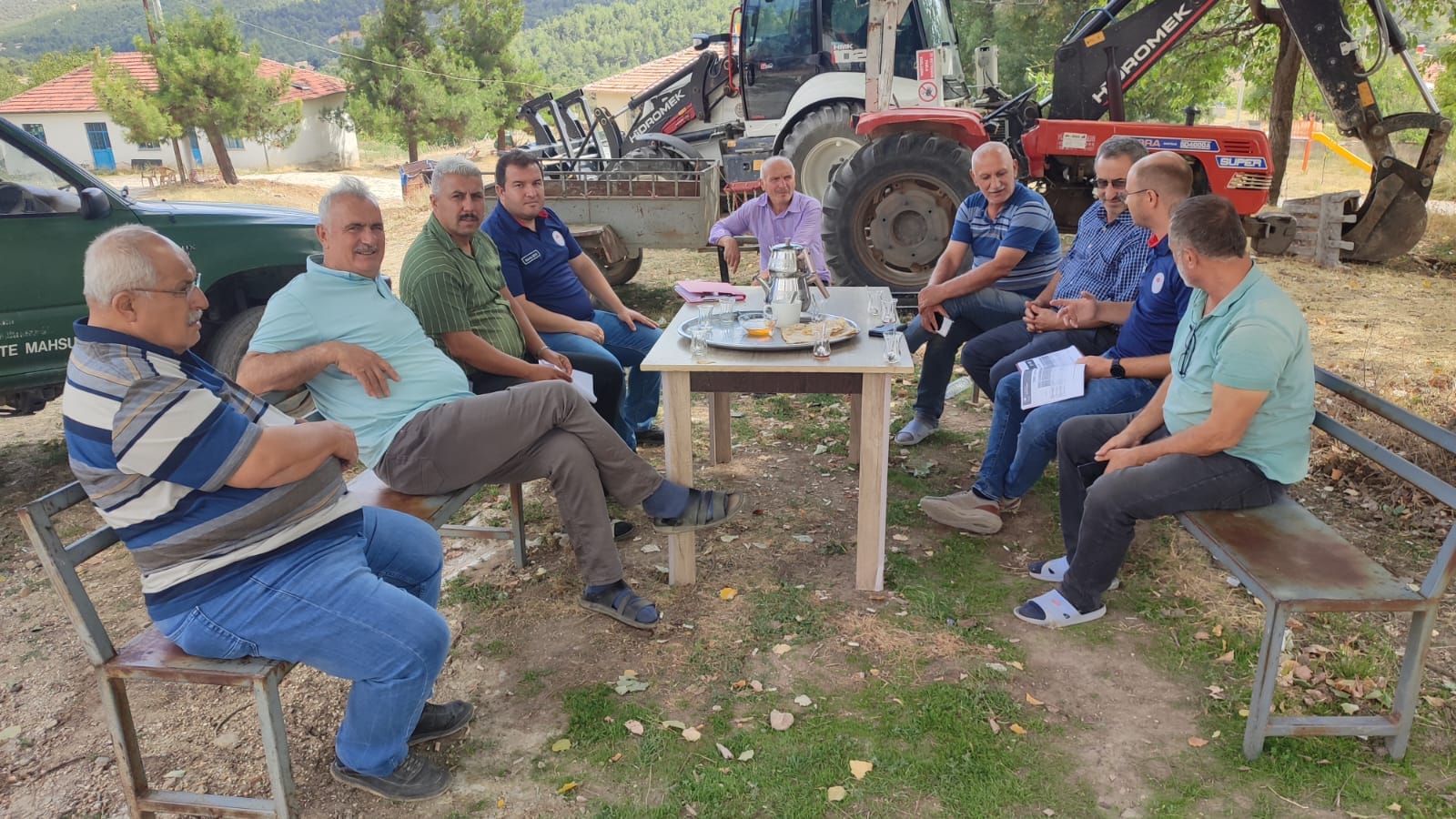 Ekipler Sahada Çiftçi Güvende
