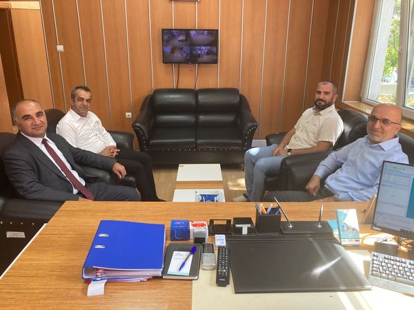Müftü İmamoğlu’ndan Denetimli Serbestlik Müdürü Kıran’a Ziyaret