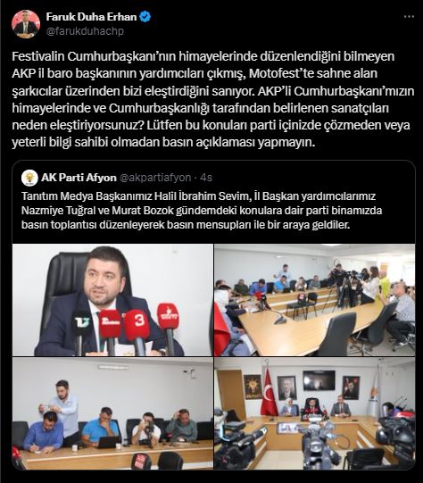 ERHAN'DAN  SEVİM'E CEVAP GELDİ " SİZ HANGİ ÜLKEDE SİYASET YAPIYORSUNUZ SANATÇILARI KİM BELİRLİYOR ZANNEDİYORSUNUZ?