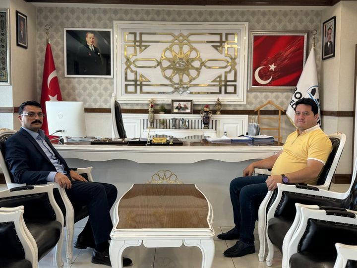 Kaymakam Akgül'den Başkan Aynacı'ya Nezaket Ziyareti