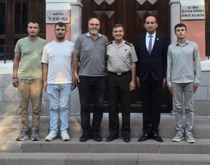 Kumartaşlı'dan Efsane Komutana Ziyaret
