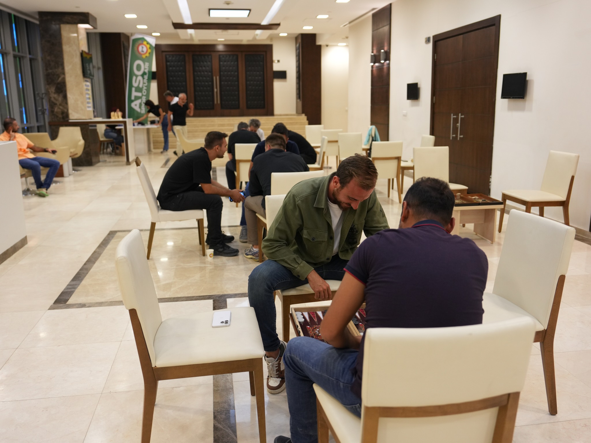 İklim Temalı 18. ATSO Spor Oyunları Tavla Müsabakası Gerçekleşti
