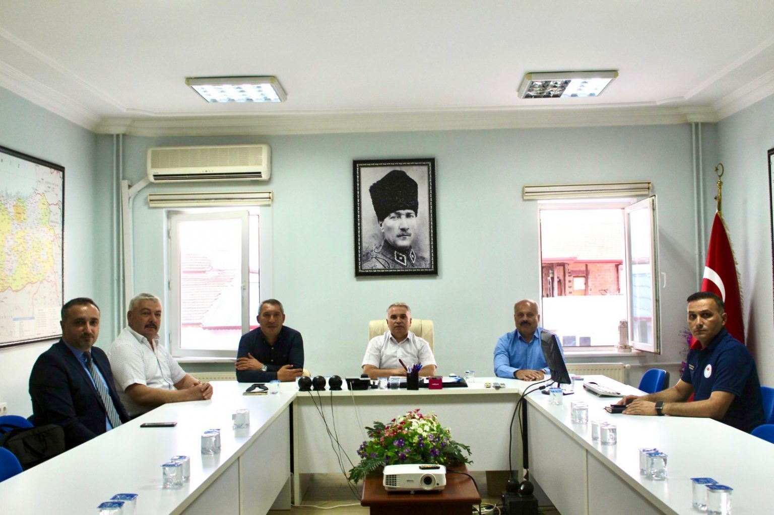 DİNAR TARIM VE HAYVANCILIK MAKİNALARI FESTİVALİ İÇİN HAZIRLIK TOPLANTISI YAPILDI