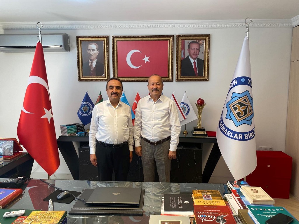 TAYTAK, ESKİ TARIM VE ORMAN BAKAN YARDIMCISINI ZİYARET ETTİ