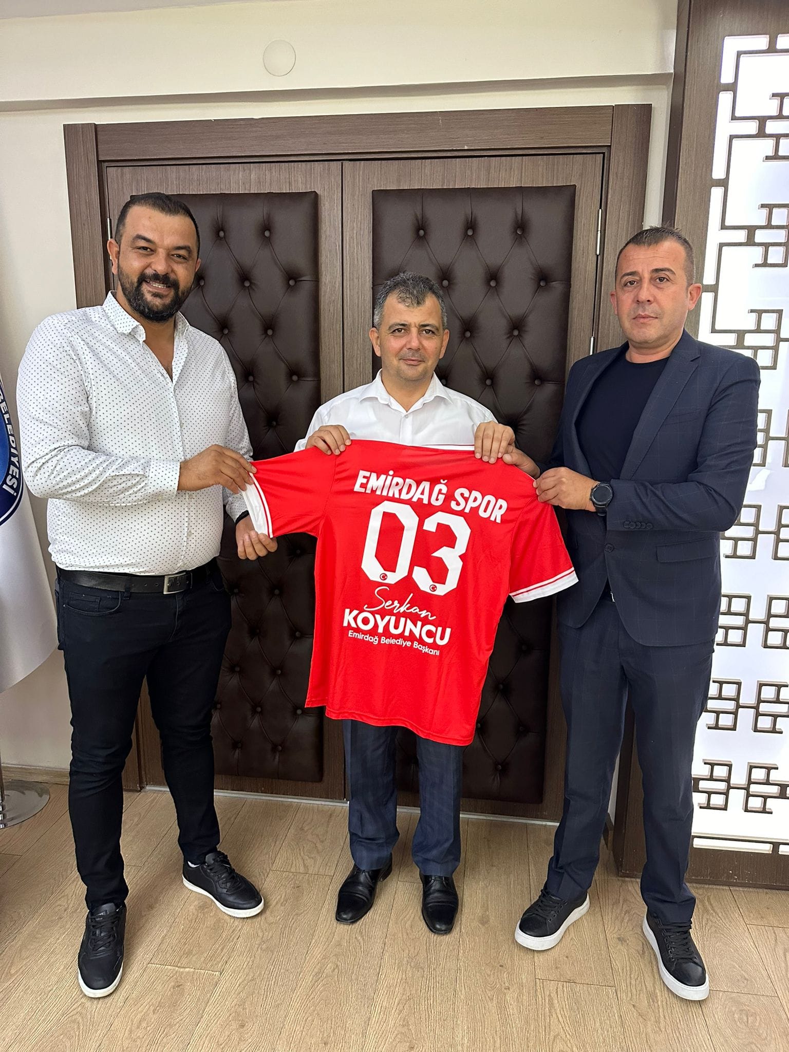 Emirdağspor Kulübü'nden Başkan Koyuncu'ya Ziyaret