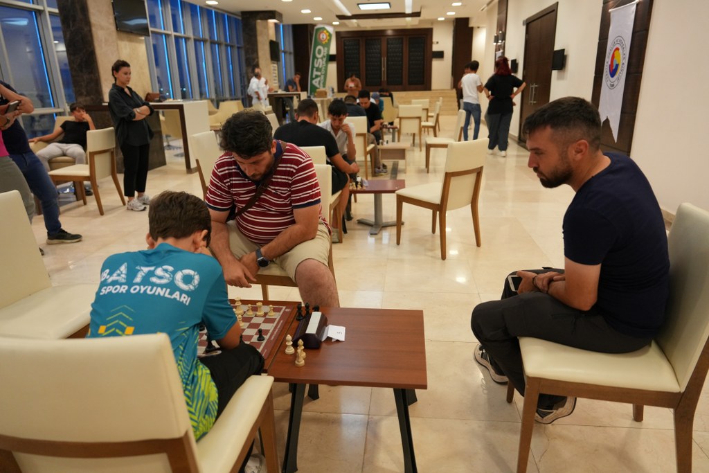 ATSO Spor Oyunları Satranç Müsabakası Yapıldı