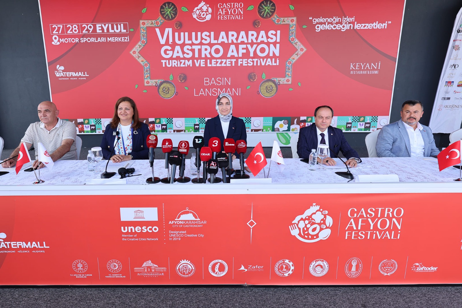 VI. Uluslararası Gastro Afyon Lezzet Festivali Basın Lansmanı Gerçekleştirildi