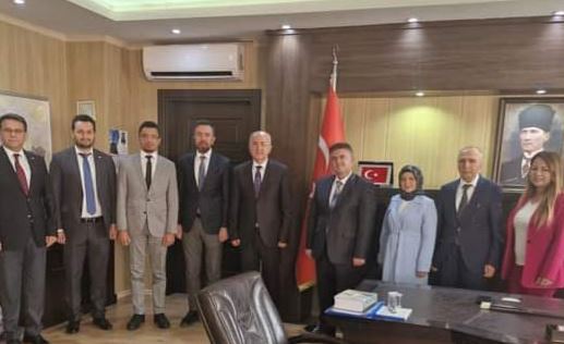 MALİ MÜŞAVİRLER'DEN DEFTERDAR GÜNDÜZ'E  ZİYARET