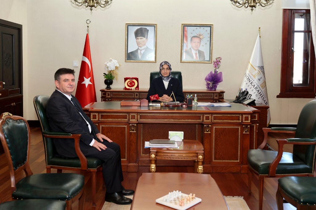 VALİ YİĞİTBAŞI, GÜNDÜZ'Ü AĞIRLADI