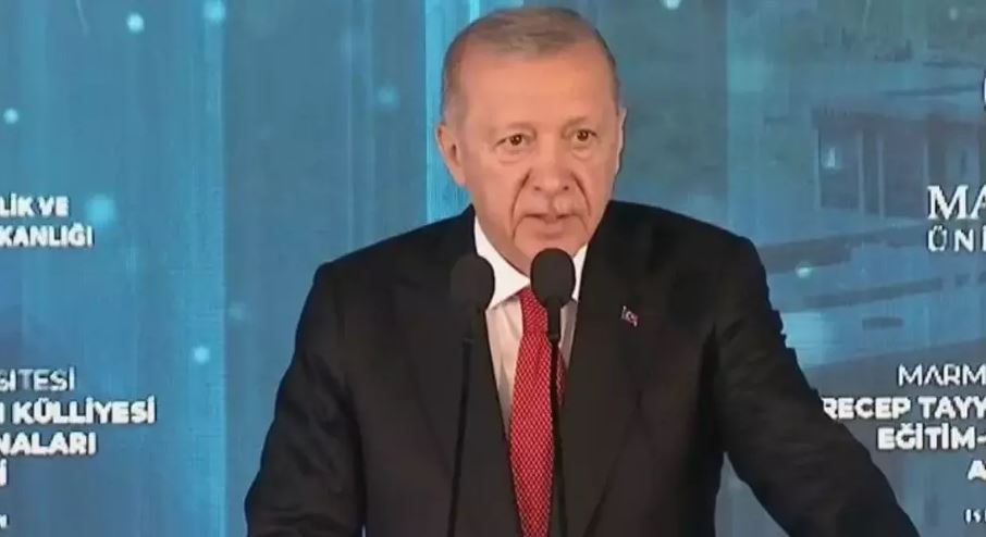Cumhurbaşkanı Erdoğan, mezun olduğu üniversitede konuştu