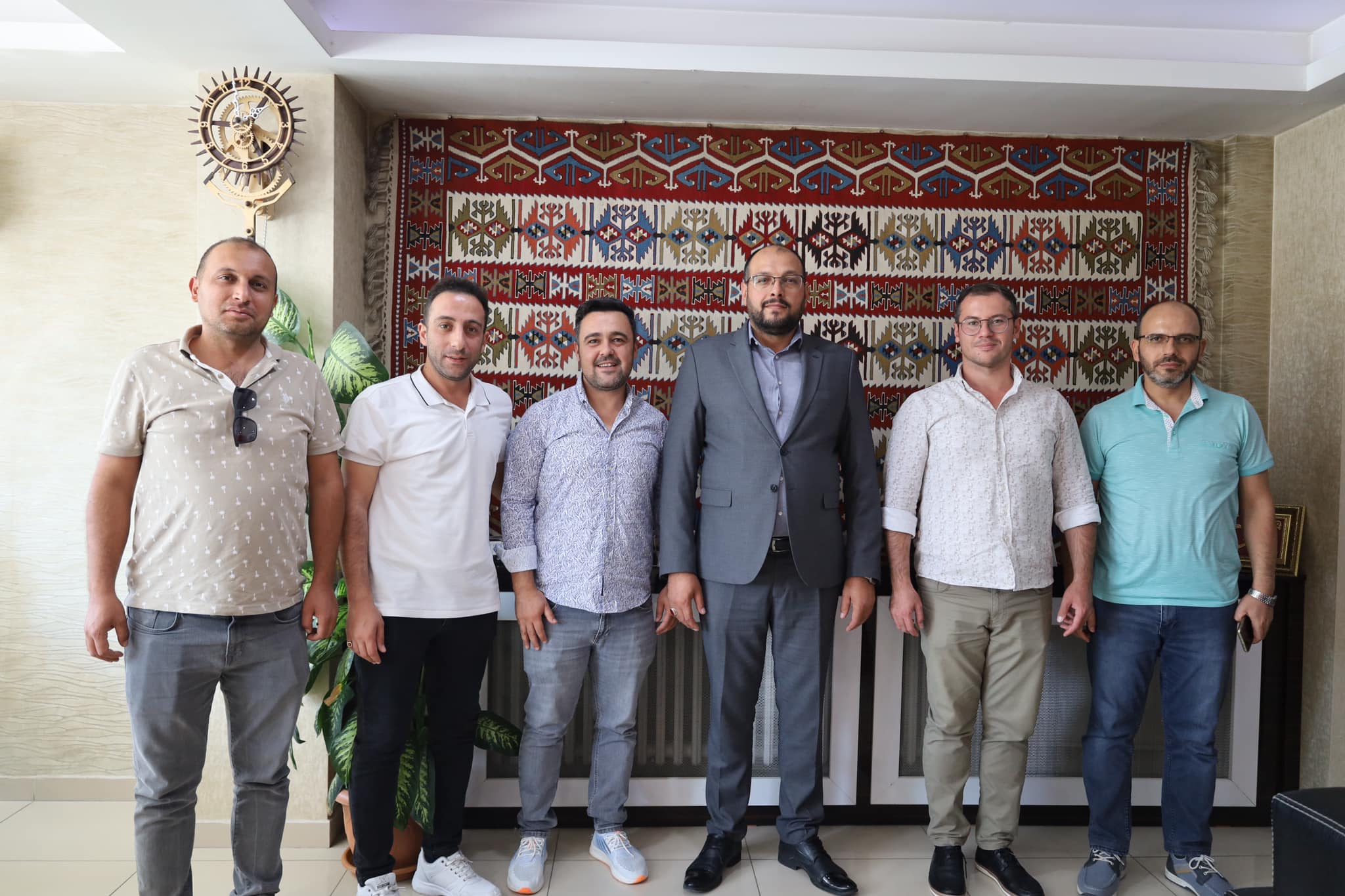 BAYAT EĞİTİM BİR-SEN İLÇE YÖNETİMİ'NDEN BAŞKAN BODUR’A ZİYARET