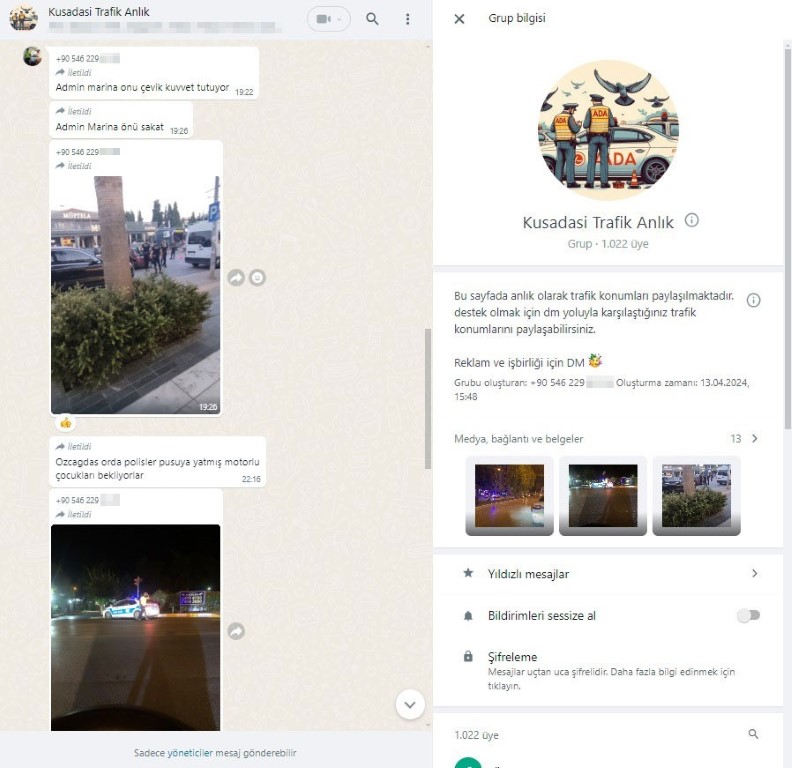 GRUP KURDULAR AMA YAKALANDILAR
