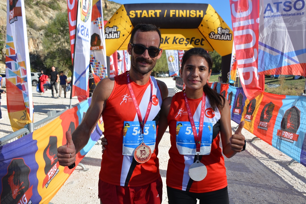AFYONKARAHİSAR'DA ARNİCA 10. FRİG ULTRA MARATONU BAŞLADI