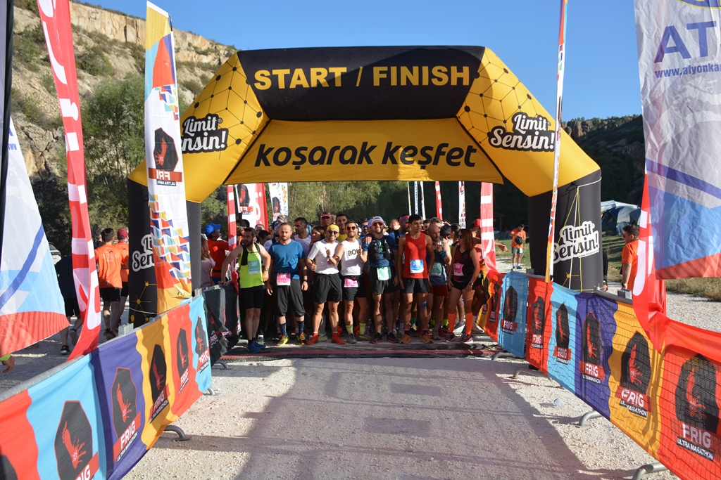 AFYONKARAHİSAR'DA ARNİCA 10. FRİG ULTRA MARATONU BAŞLADI