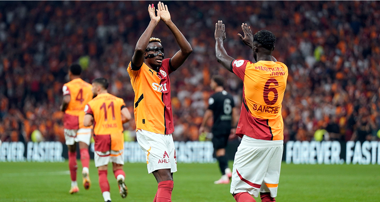 Galatasaray Fırtına Gibi!  Aslan'dan 4'te 4! Farklı Kazandı