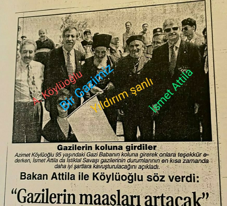 İSMET ATTİLA-41-  GAZİ  MAAŞLARINDA  ARTIŞ.