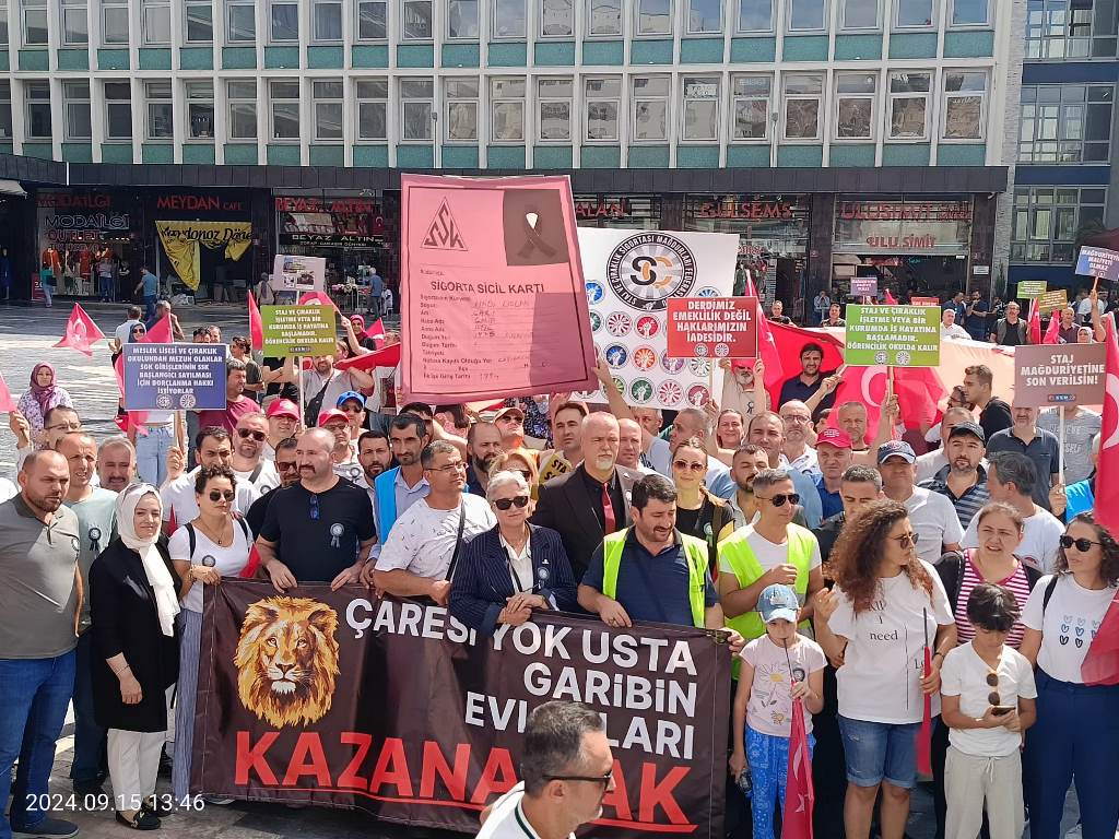 "İLK İŞE GİRİŞ TARİHİMİZİN, SİGORTA BAŞLANGICIMIZ OLMASINI İSTİYORUZ"
