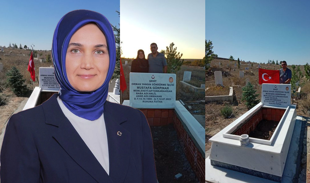 Devlet Ana’dan Şehit Ailesine Destek Şehit Gürpınar’ın Mezarı Yaptırıldı