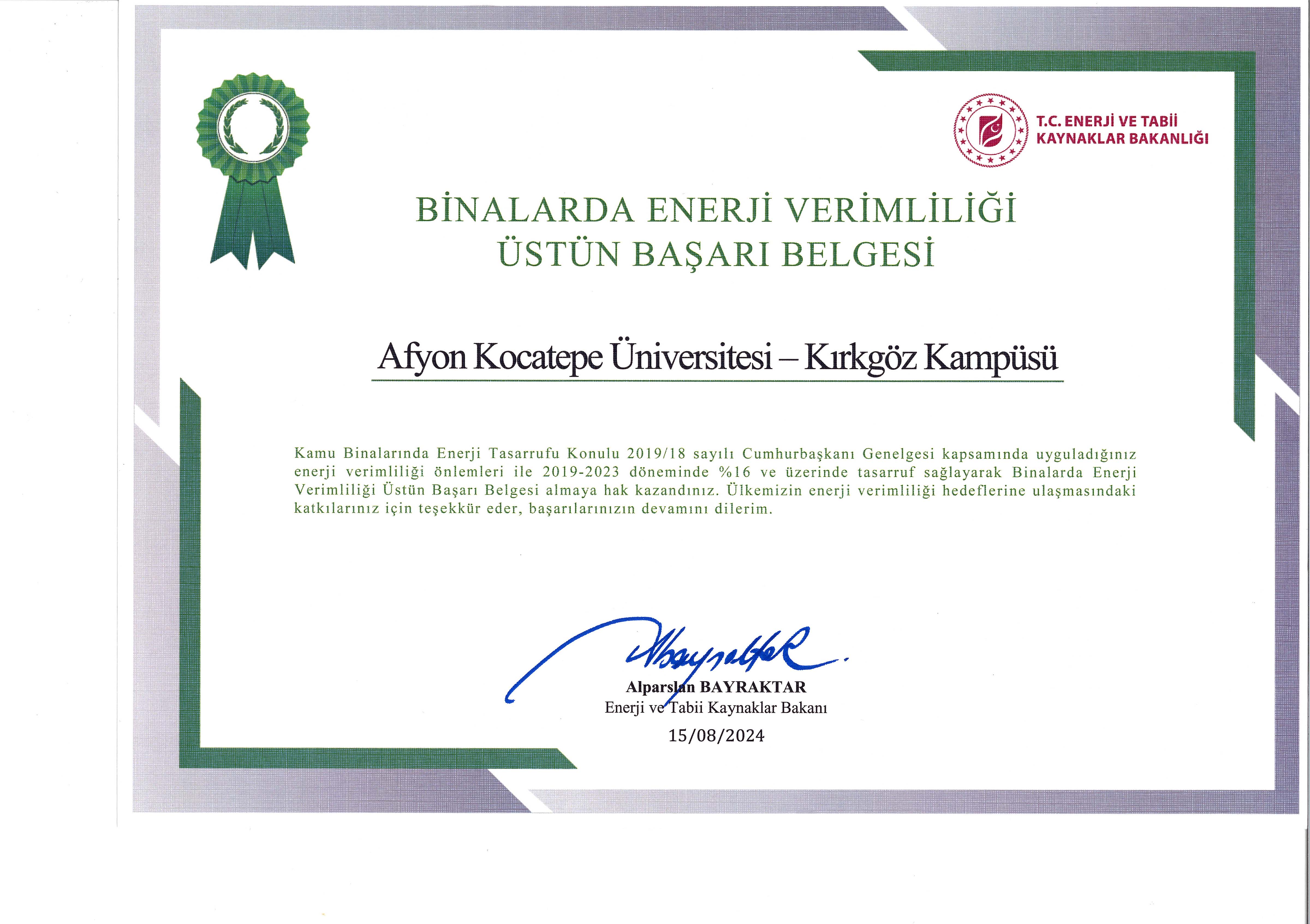 AKÜ Başarılarına Başarı Eklemeye Devam Ediyor!