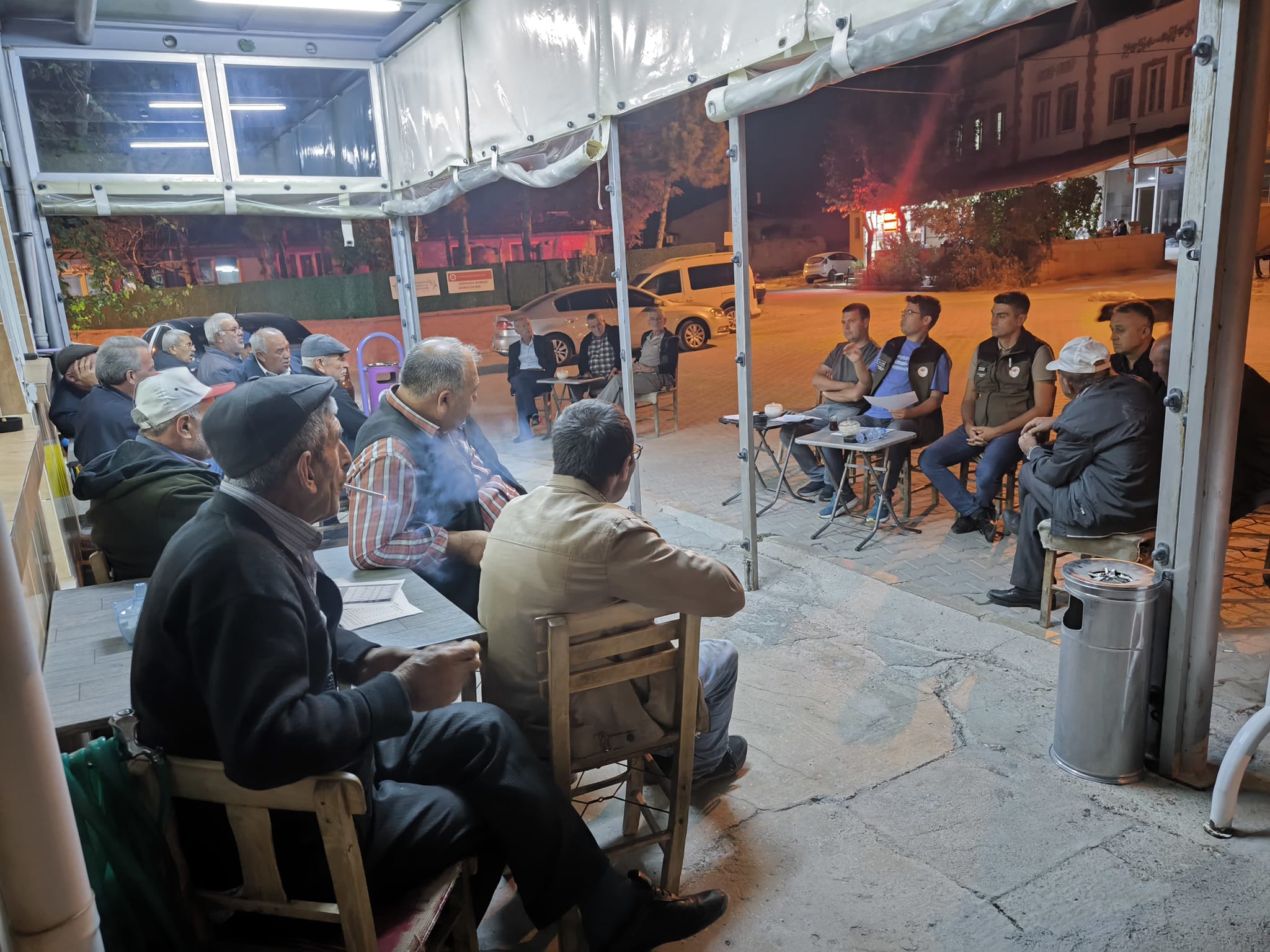Afyonkarahisar Tarım Müdürlüğü'nden Belde ve Köylere Bilgilendirme Toplantıları Yaptılar