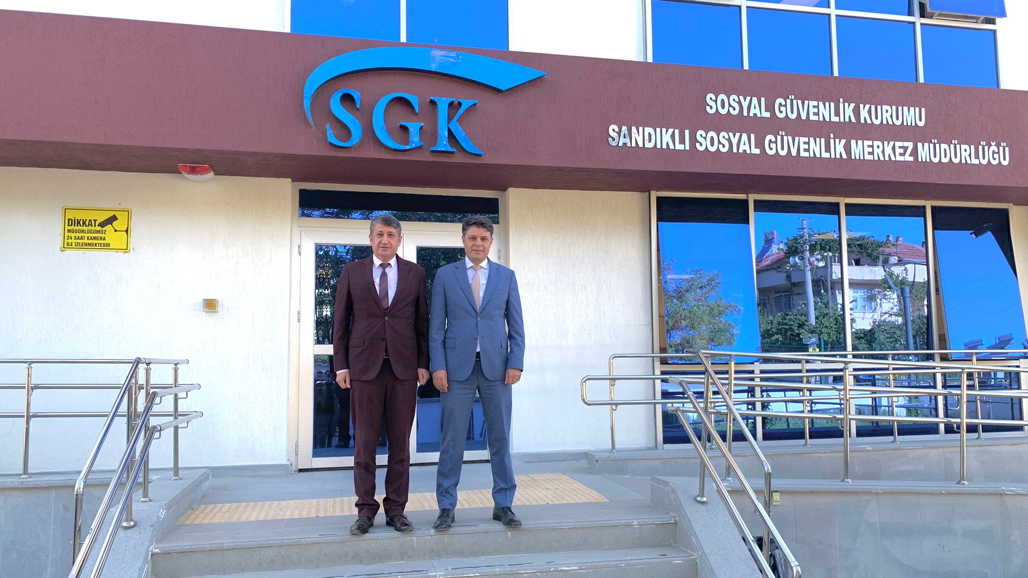 Kaymakam Çengel’in Mesaisi SGK İlçe Müdürlüğü Oldu