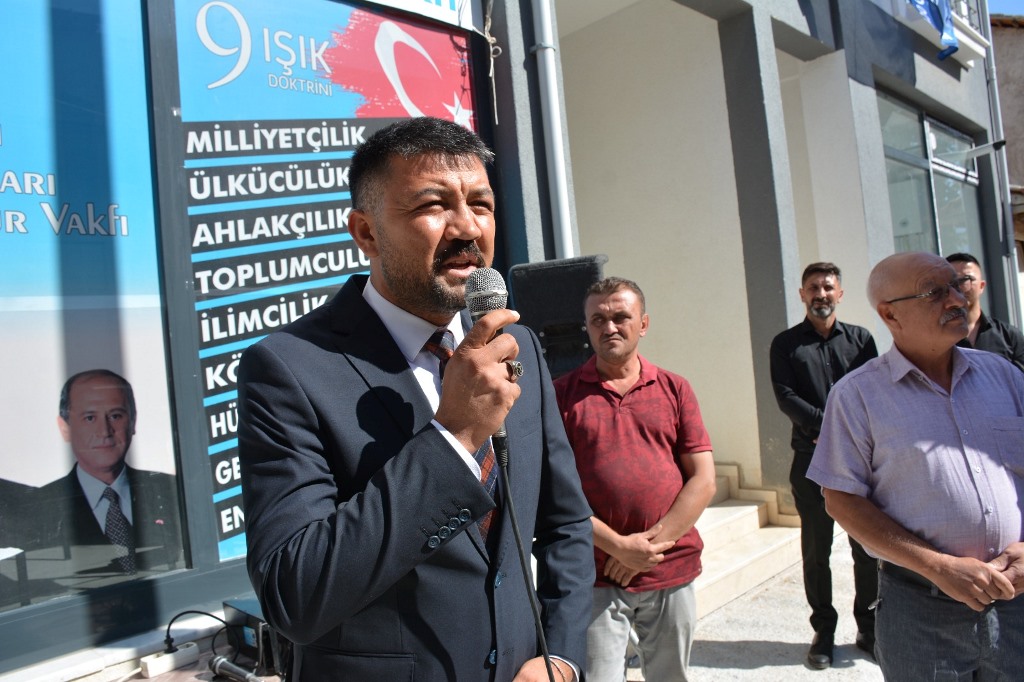 BAŞMAKÇI ÜLKÜ OCAKLARI İLÇE BİNASI AÇILDI