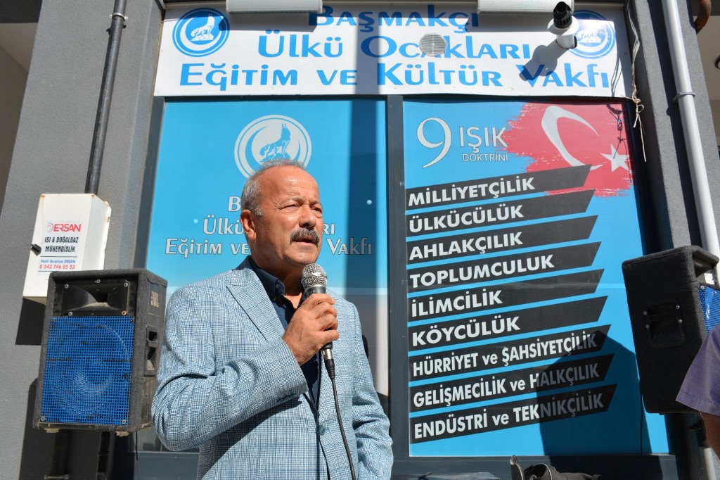 BAŞMAKÇI ÜLKÜ OCAKLARI İLÇE BİNASI AÇILDI