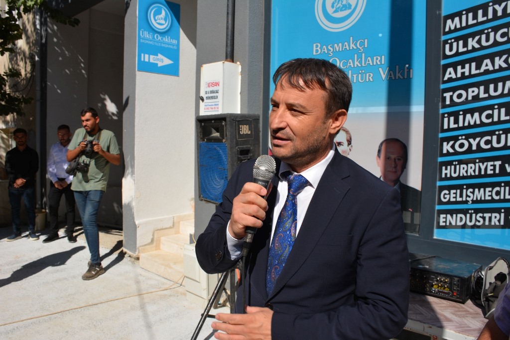 BAŞMAKÇI ÜLKÜ OCAKLARI İLÇE BİNASI AÇILDI