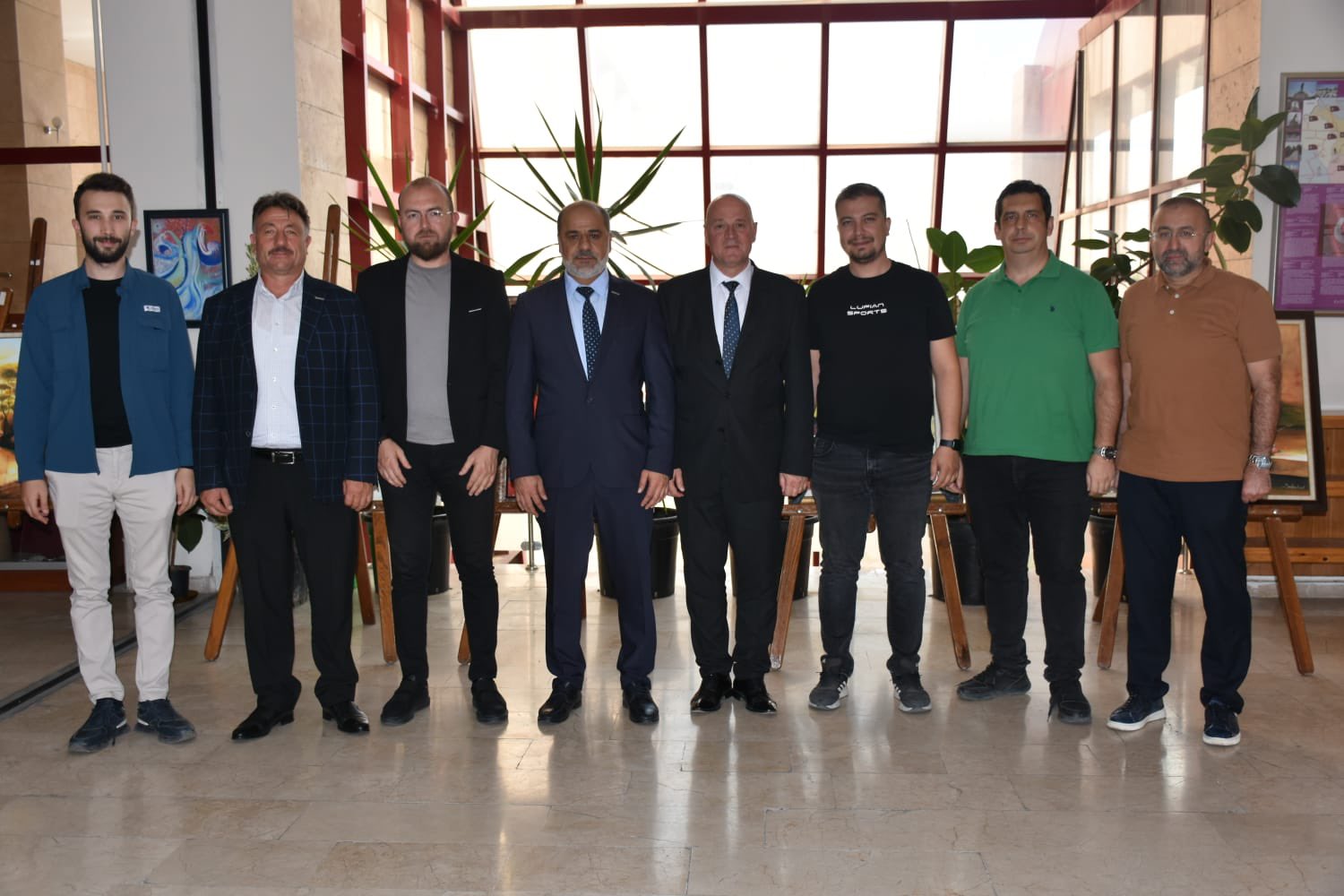 Başkan İşlek’in Ziyaret Temasları Kültür Müdürlüğünde Son Buldu