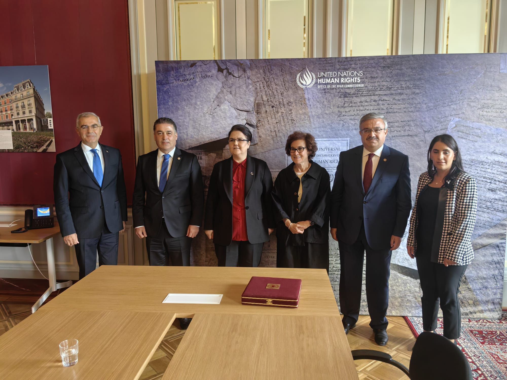 YURDUNUSEVEN’DEN CENEVRE’DE ÖNEMLİ TEMAS