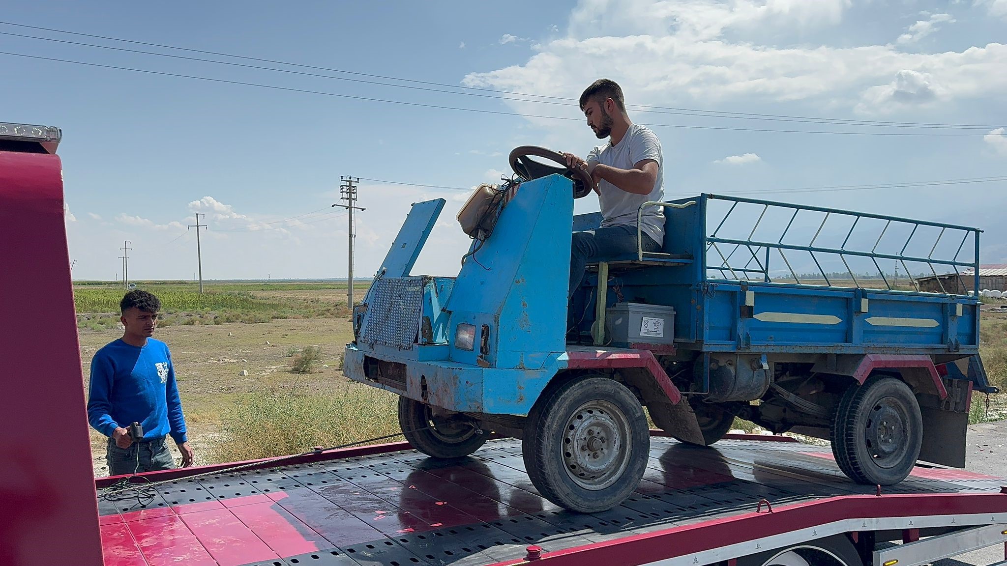 LPG'li Patpat Görenleri Şaşkına Çevirdi! Tofaş Motorlu Patpat Jandarma Denetiminde Yakalandı
