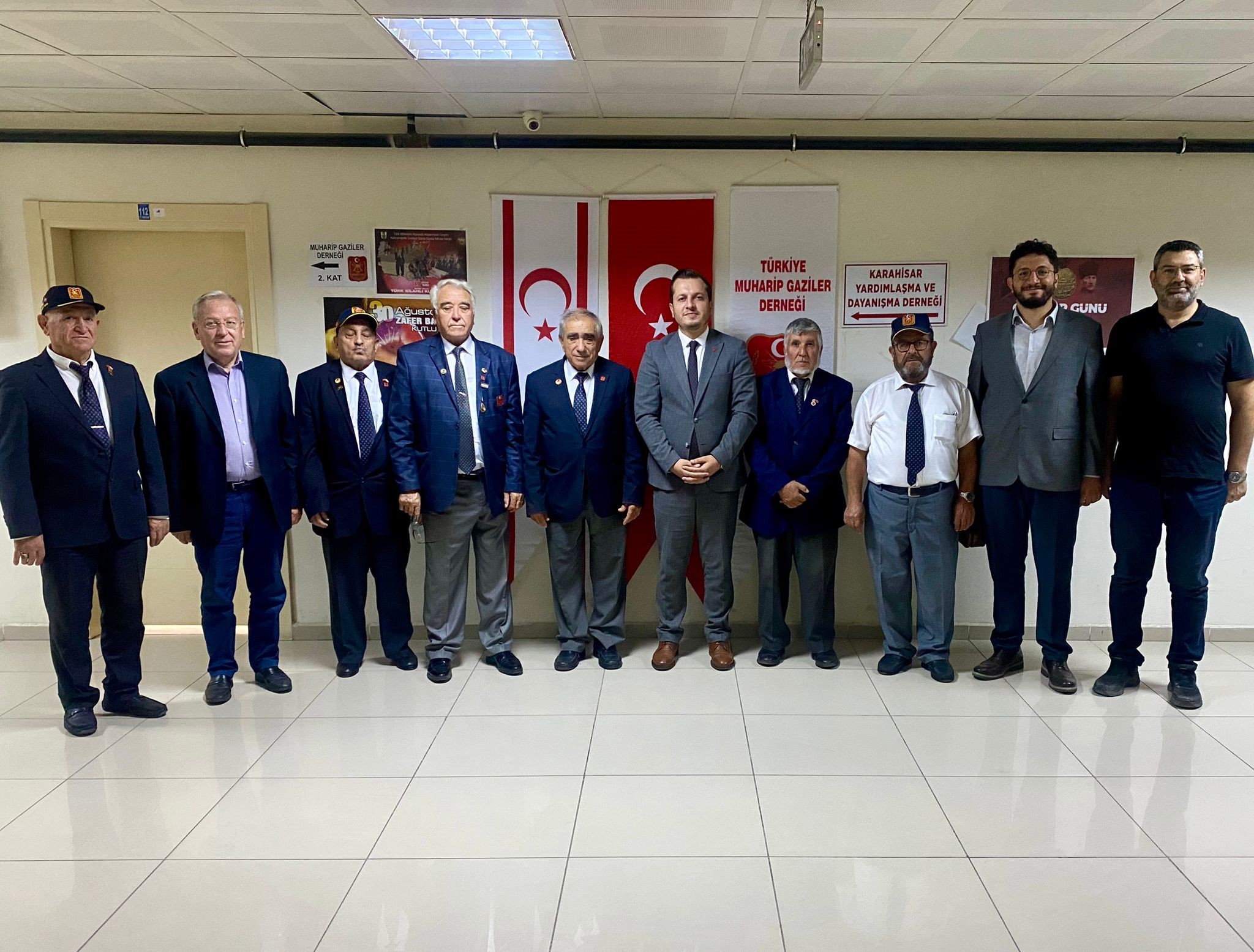 Saadet Partili heyet Muharip Gaziler Derneği’ni ziyaret etti