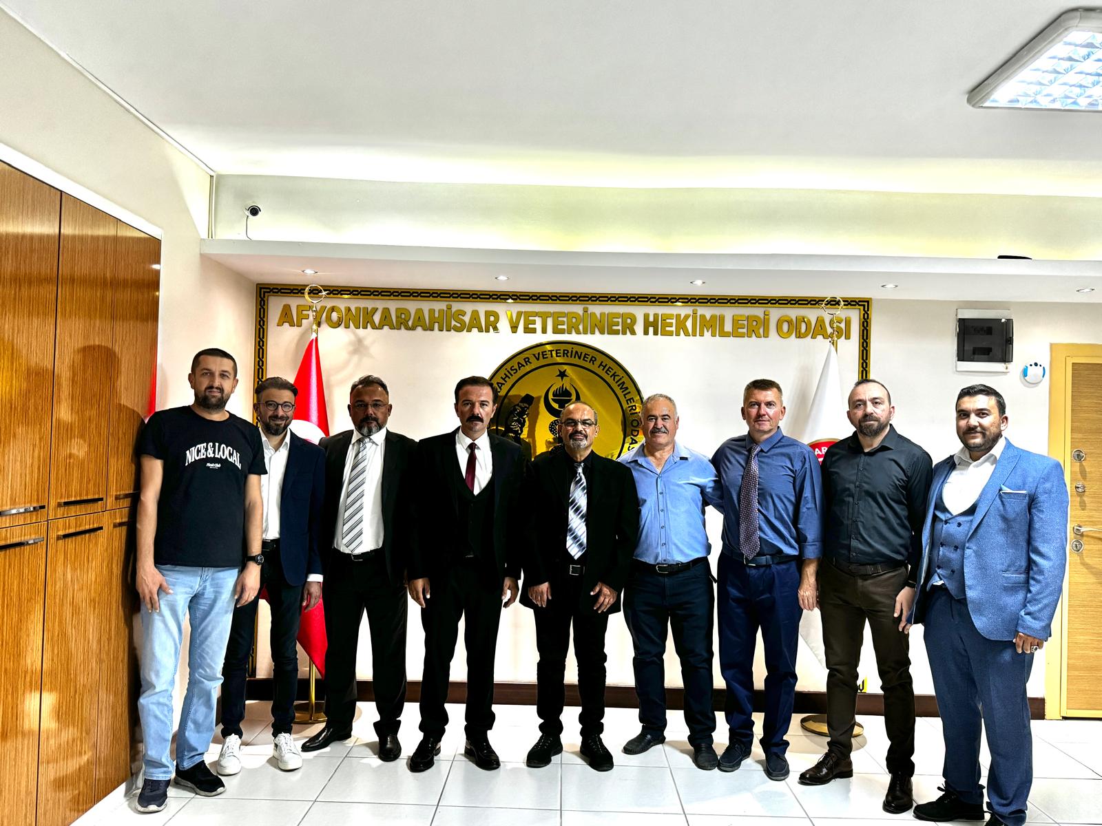 Veteriner Hekimler Odası'nda Devir Teslim Töreni Yapıldı