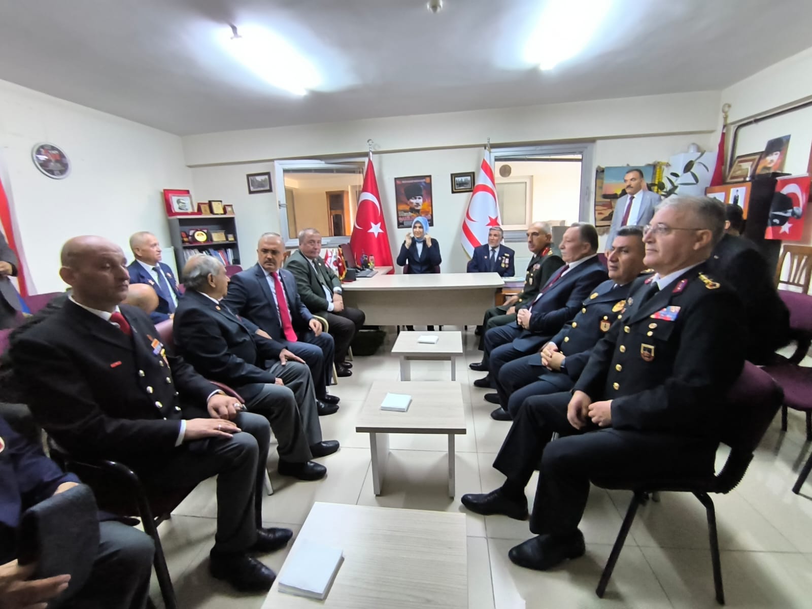 PROTOKOL’DEN MUHARİP GAZİLER DERNEĞİ’NE ZİYARET