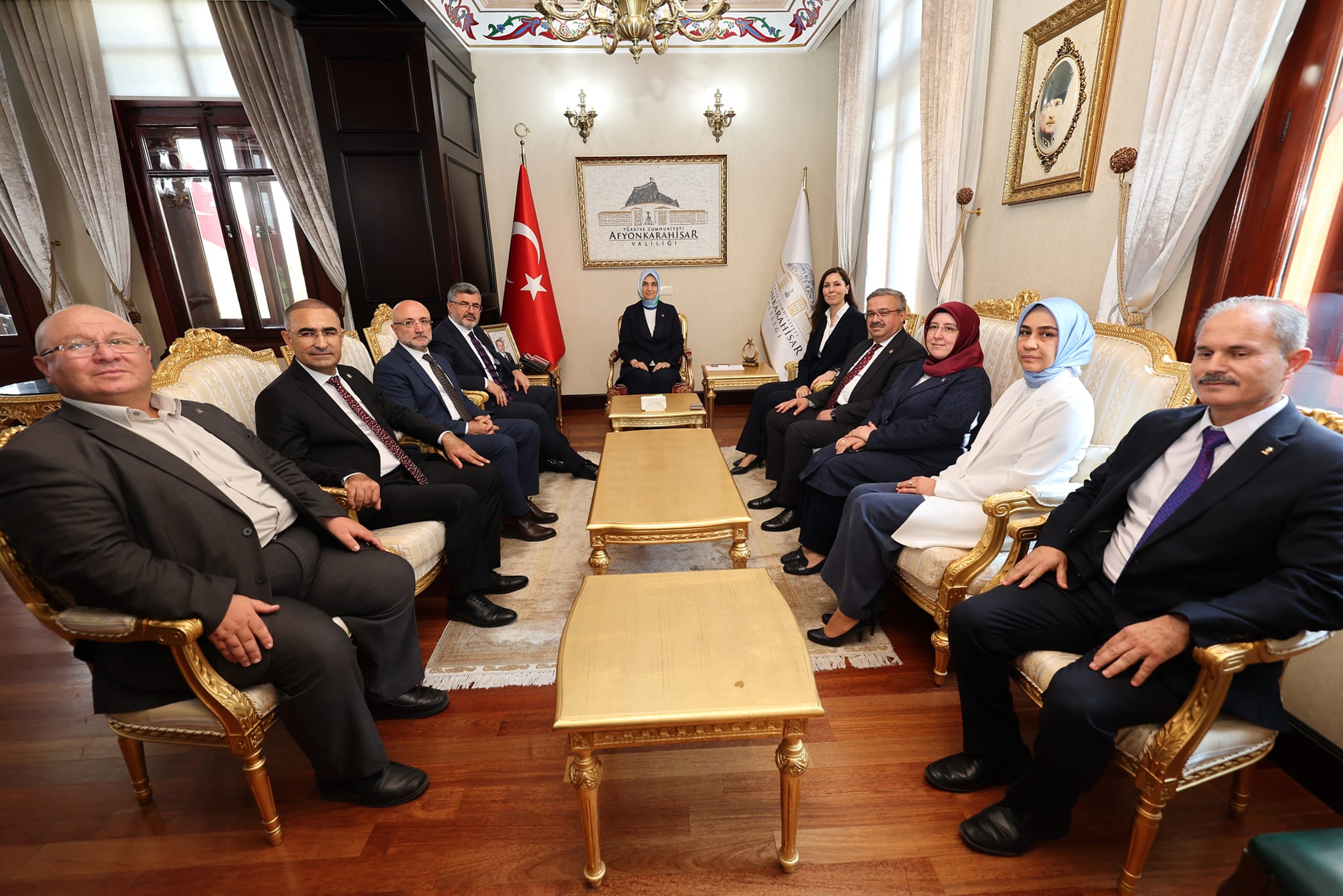 Ak Parti Genel Başkan Yardımcısı Karaaslan Vali Yiğitbaşı’nı Ziyaret Etti