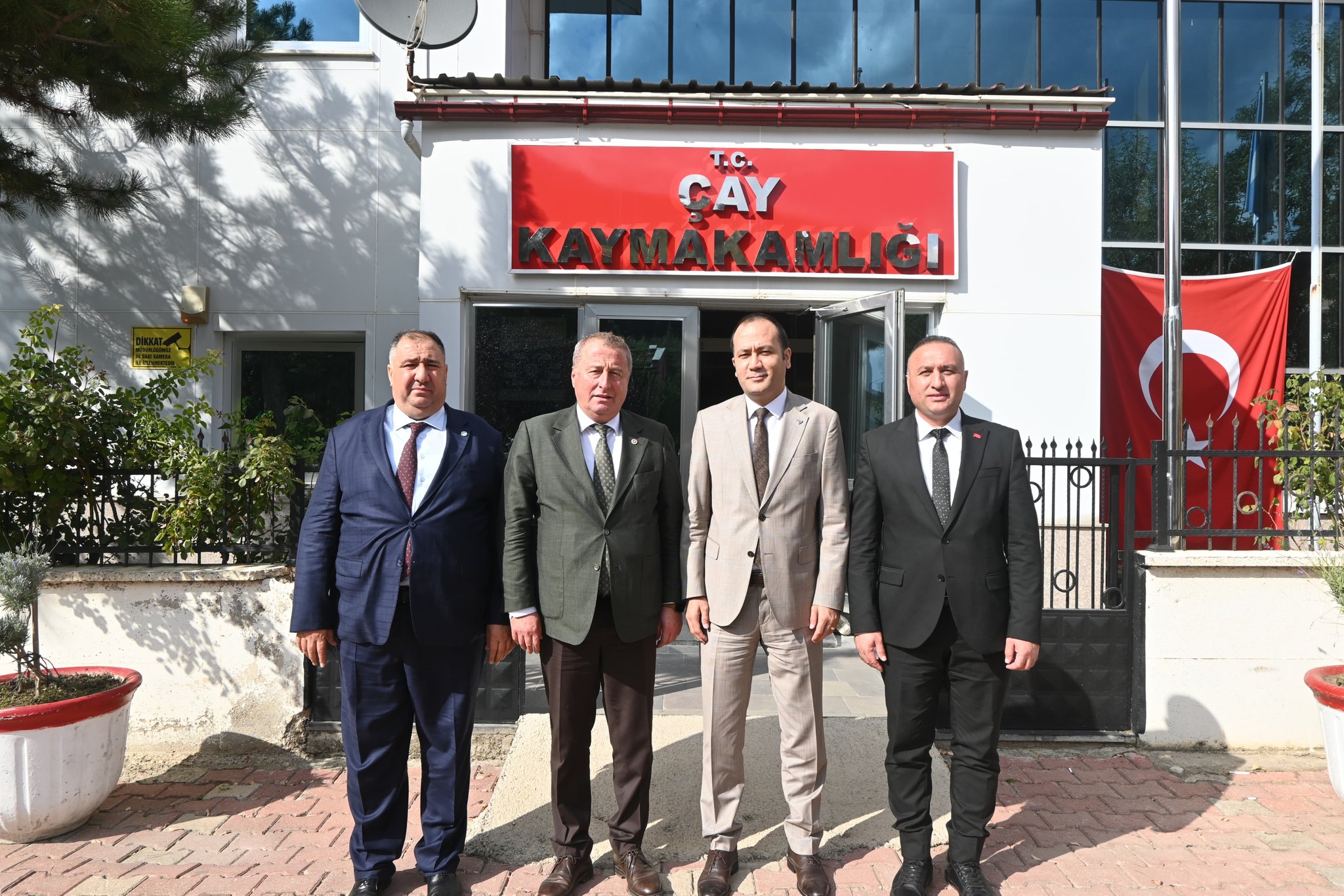 Kaymakam Topuz İYİ Partili Heyeti Kabul Etti
